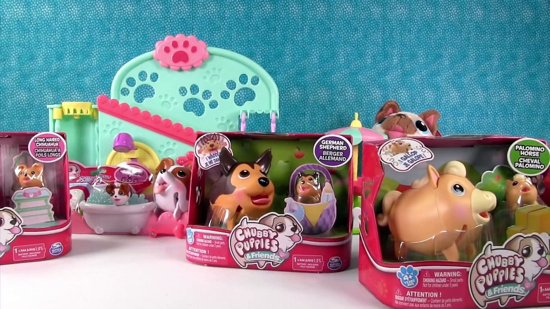 ⁣Chubby Puppies Minis Pet Fun Center Palomino Playset Unboxing Review Blind Bag | PSToyReviews