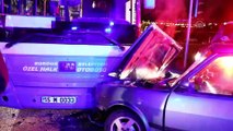Halk otobüsüyle otomobil çarpıştı: 7 yaralı - BURDUR