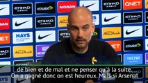 28e j. - Guardiola : ''Oublier le trophée et penser à la suite''