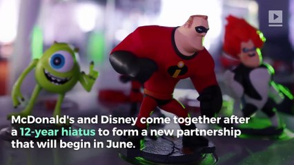 McDonald's Partners With Disney on Happy Meal Toys Once Again