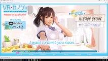 PSVR PC [18 ] VR Girlfriend simulator VR Kanojo Tutorial