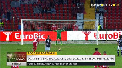 Resumo Sport TV | Desp. Aves 1 - 0 Caldas SC (28/02/2018)