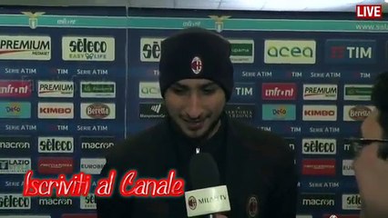 Intervista DONNARUMMA LAZIO MILAN coppa ITALIA 28.02.2018