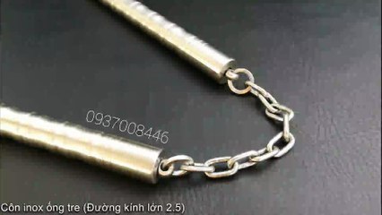 Nunchaku Shop bán côn nhị khúc các loại, côn nhựa, côn gỗ, có silicon, côn inox, côn đèn, côn xốp