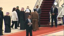 Obama arrives in Saudi Arabia amid US 'terror bill' debate