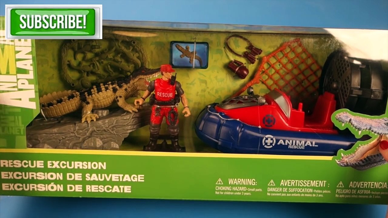 Wild Animal Crocodile Rescue Playset by Animal Planet - video Dailymotion