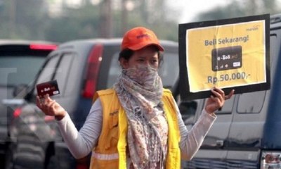 MK Tolak Gugatan Tentang Wajib Uang Elektronik di Jalan Tol