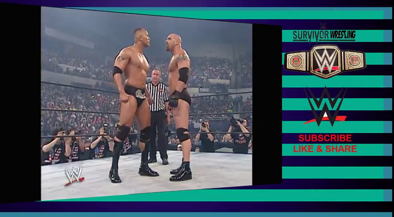 WWE Goldberg Vs The Rock 2003 Full Match Backlash