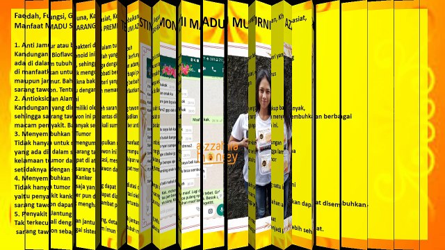 Garansi Uang Kembali, WA +62 813-9855-0306, Madu Sarang