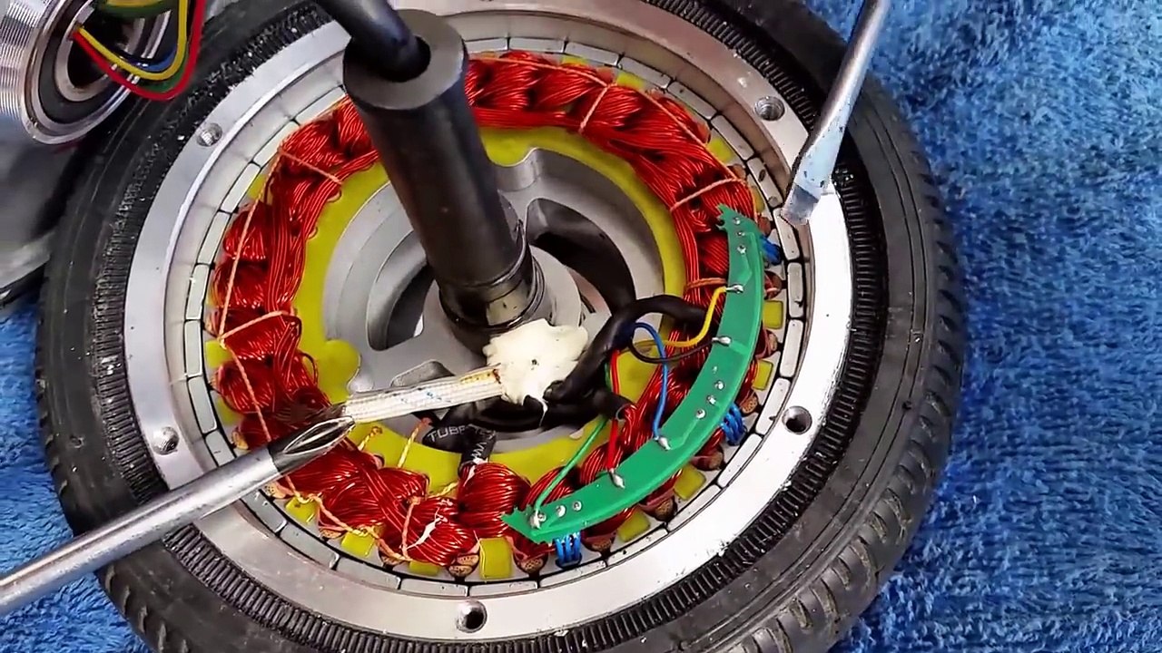 Tutoriel Français Comment Réparer Changer roue moteur Hoverboard Gyropode