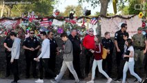 Hundreds of Police Show Support As Florida Shooting School Reopens