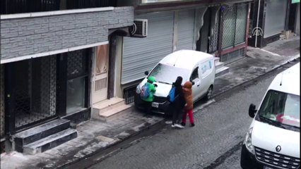 Kar yağışı etkili oldu (2) - İSTANBUL