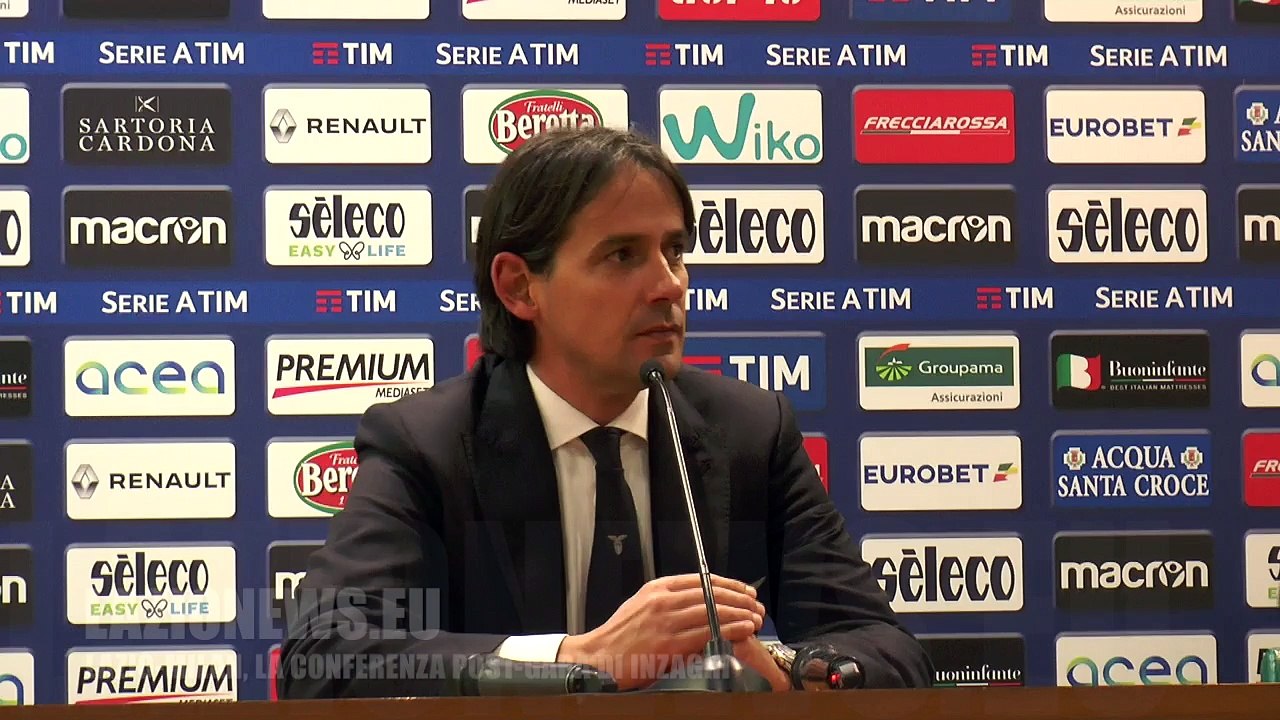 LAZIO-MILAN, la conferenza di Inzaghi