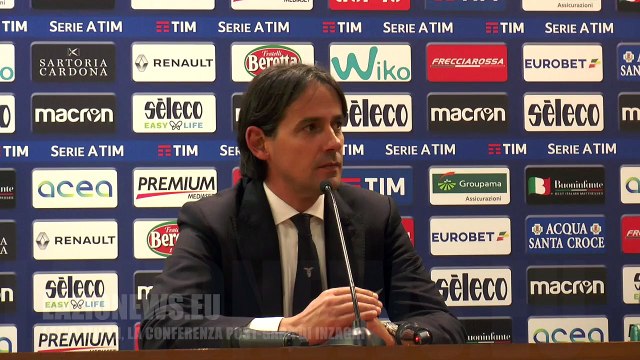 LAZIO-MILAN, la conferenza di Inzaghi