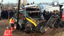 More confrontations at Calais migrant camp after bulldozers move in