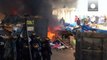 Activists blamed as trouble flares during Calais migrant camp eviction