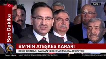 ABD'nin Afrin ateşkes içinde açıklaması