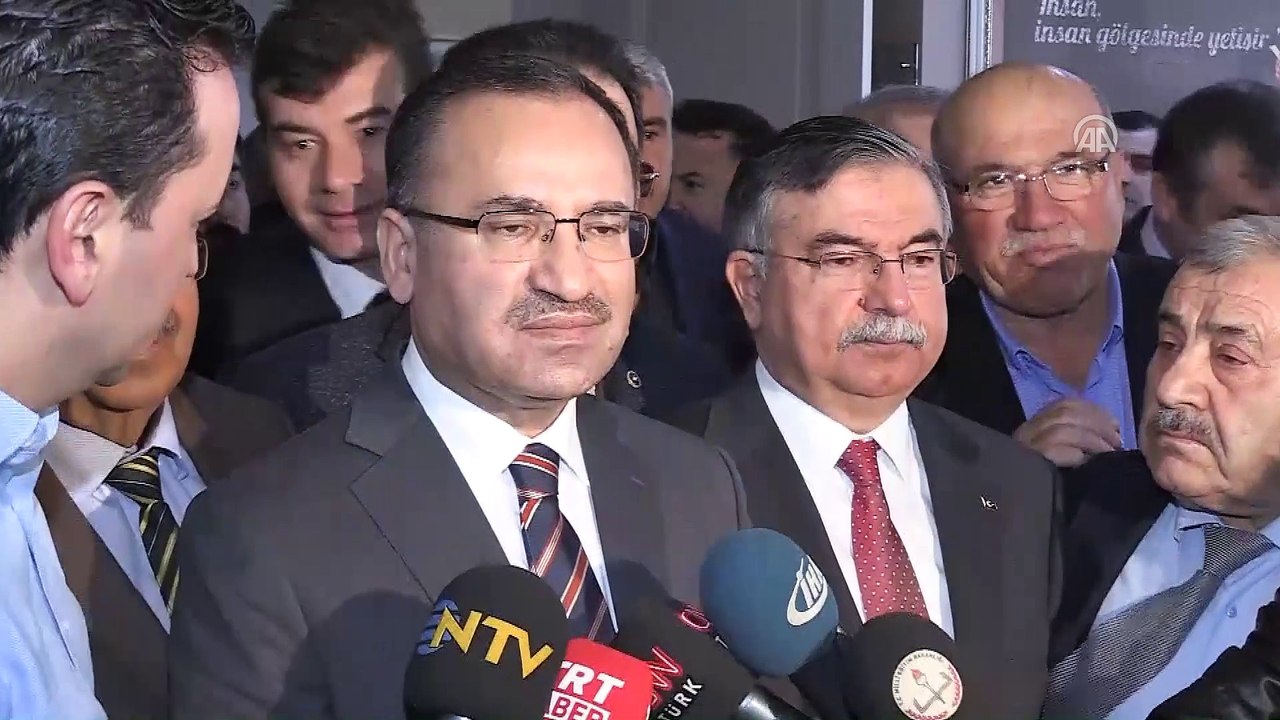 Başbakan Yardımcısı Bekir Bozdağ: 'Erken seçim yoktur, vaktinde seçim vardır' - ANKARA