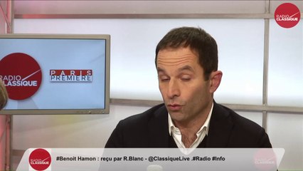 "Je suis prêt à descendre dans la rue pour la défense du service public" Benoit Hamon (01/03/2018)