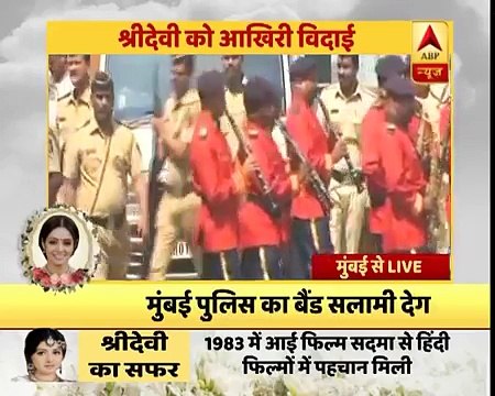 Alvida Sridevi: Dressed as a bride, Sridevi's final journey begins