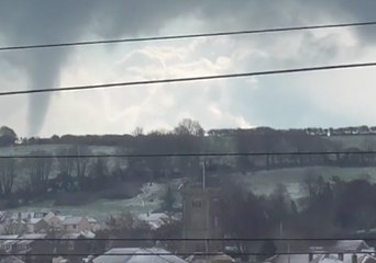Funnel Cloud Spotted Travelling Across Brixham