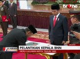 Presiden Joko Widodo Lantik Kepala BNN