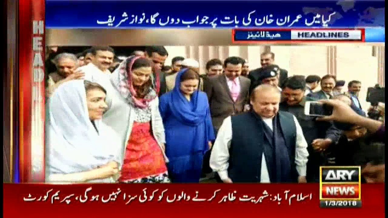 Headlines 1400 1st March 2018