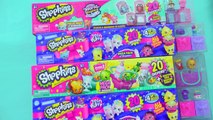 HAUL 140 Shopkins 20 MEGA Packs with Surprise Blind Bags - Season 8, 7, 4