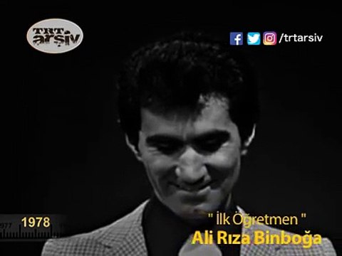 Ali Rıza Binboğa İlk Öğretmen