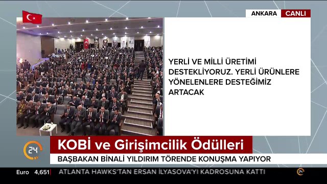 Başbakan Yıldırım´dan KOBİ´lere müjde