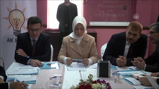 Öznur Çalık: 'Afrin bizim gönül coğrafyamızın sınırları içerisindedir' - HATAY