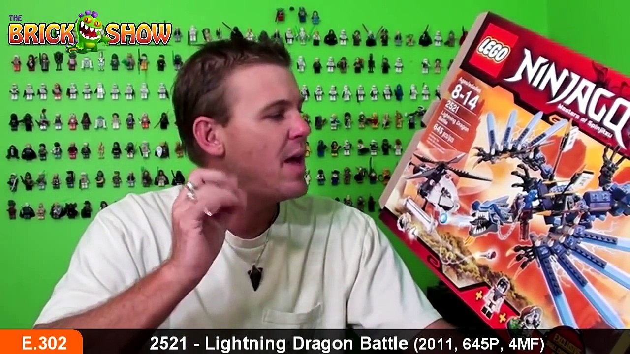 LEGO new Ninjago Lightning Dragon Battle Review : LEGO 2521 Review