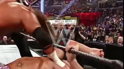 (973) WWE Batista vs Triple H Full HD Wrestlemania 21.............