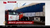 Afrin'e yardım konvoyu