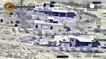 Military footage: Iraq claims airstrikes on multiple ISIS targets
