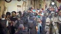 Clashes erupt at al-Aqsa mosque in East Jerusalem
