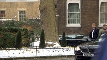 Donald Tusk arrives at Number 10 for Brexit talks