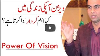 The Power Of A Vision  Qasim Ali Shah in Urdu/Hindi
