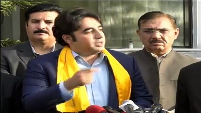 Bilawal Bhutto Zardari addressing Press Conference in Islamabad - 1st March 2018