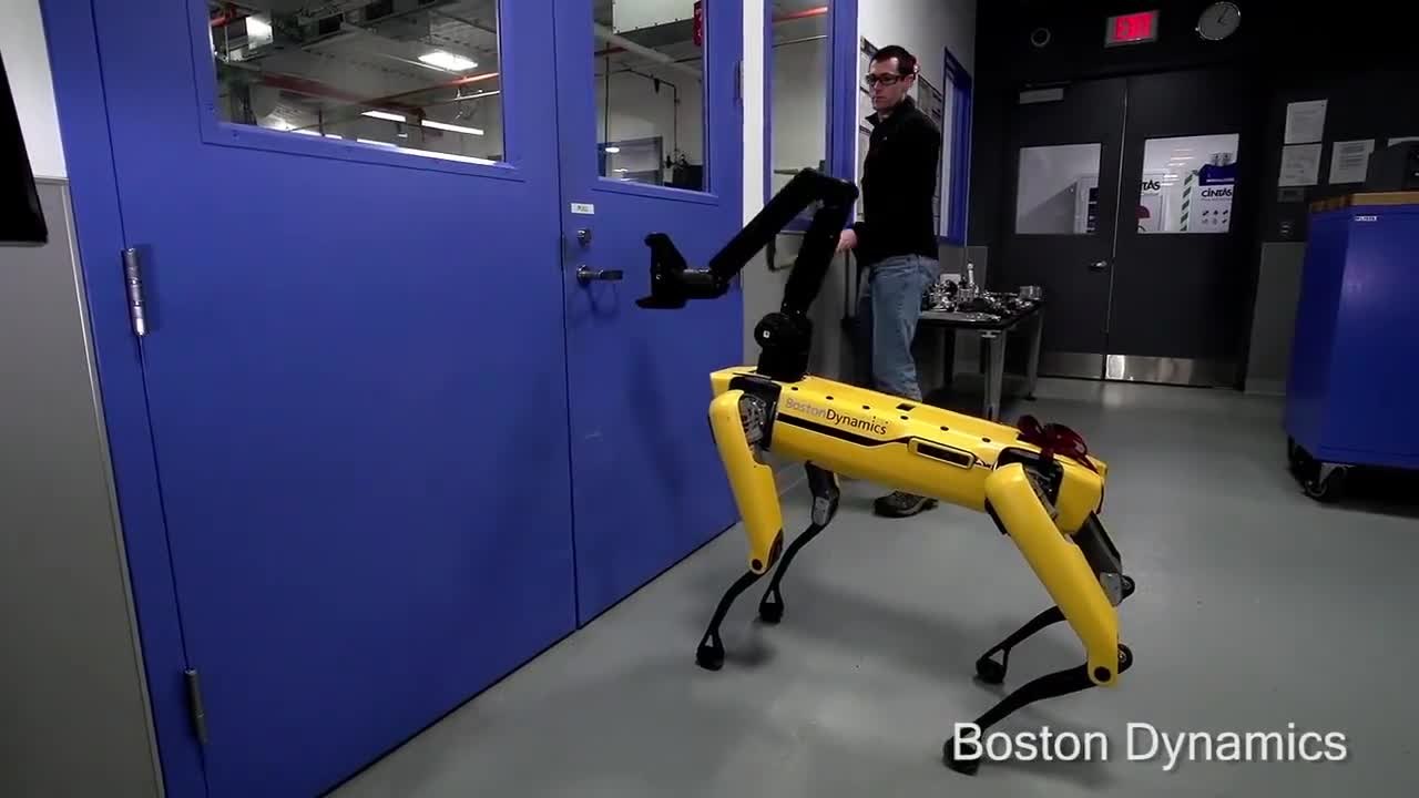 Boston Dynamics' Robot vs. Human