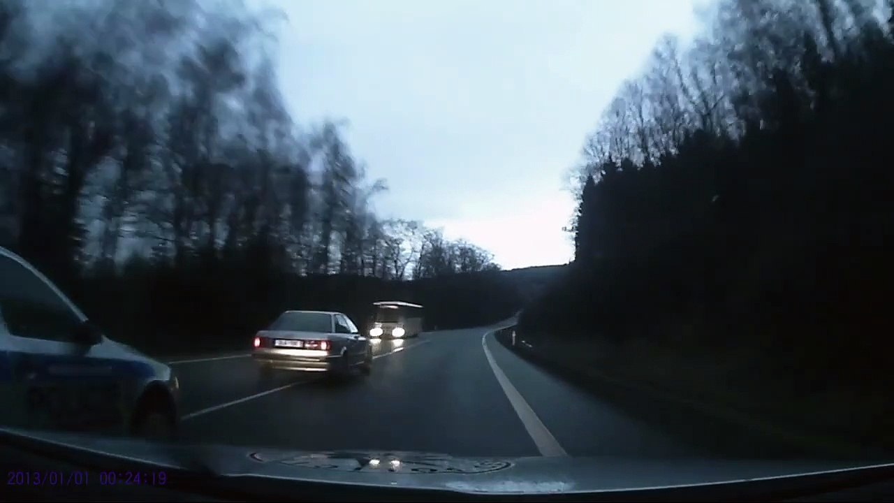 Course poursuite avec la Police Tchèque... pas le temps