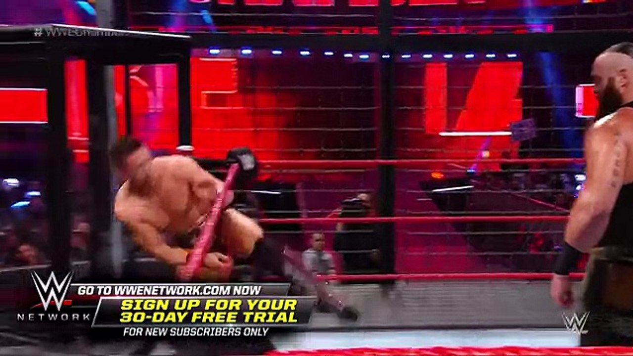 Braun Strowman leaves a path of destruction- WWE Elimination Chamber 2018 (WWE Network Exclusive) -
