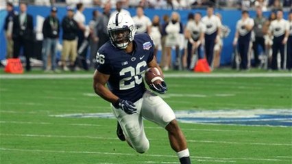 Will Saquon Barkley improve his draft stock over other Combine RBs?