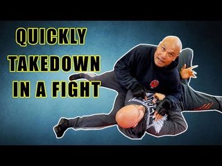 How to take someone down quickly in a fight | Street Fight