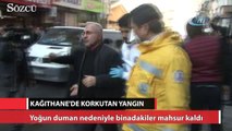 Kağıthane’nda yangın