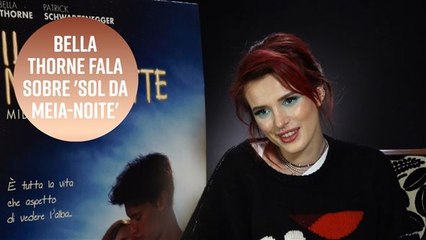 Bella Thorne fala sobre filme 'Sol da Meia-Noite'