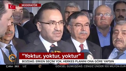 "Yoktur, yoktur, yoktur"