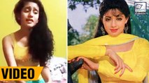 Internet Sensation Priya Prakash Varrier SINGS For Sridevi