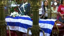 Uruguay: mourners pay tribute to acclaimed writer Eduardo Galeano