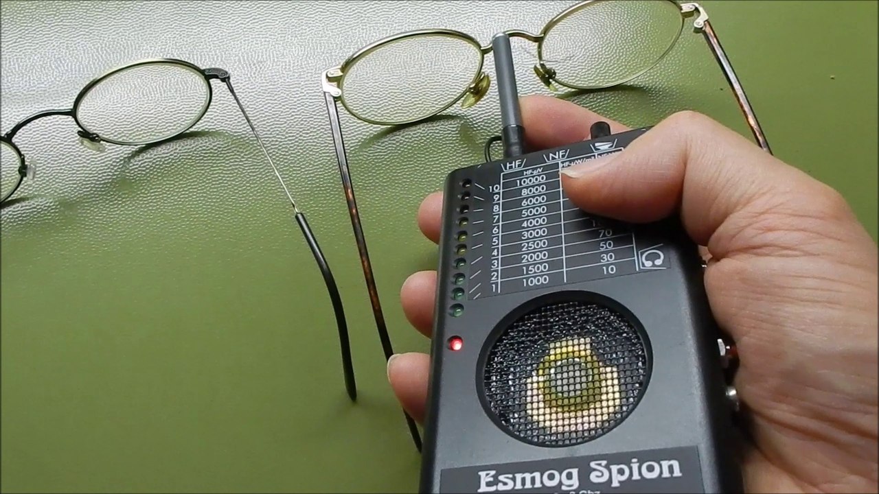 Elektrosmog durch Brillen, PLC , WLAN, Handystrahlung koppelt an Brillen und Schmuck/Piercingsaus Metall
